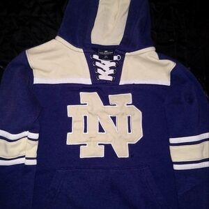 Notre Dame Navy & Gold hoodie